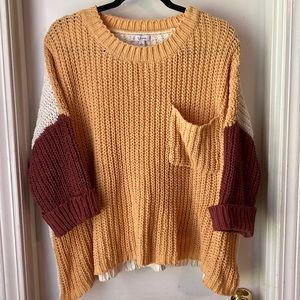 Knitted Sweater, Size Large.